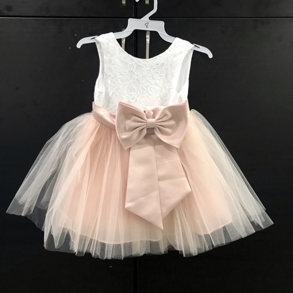 Little Girls Easter First Communion Church Party Wedding Flower Girl Dress